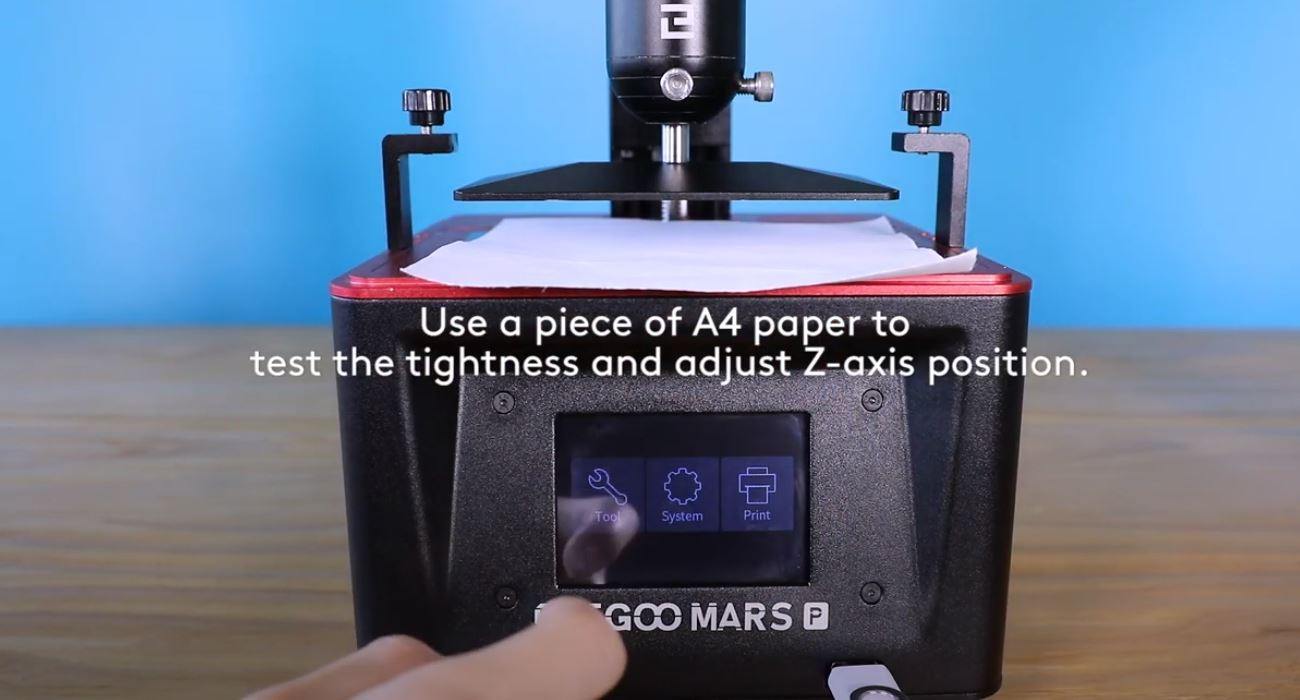 ELEGOO MARS PRO: How to improve Z-axis compression by reset Z-zero pos ...