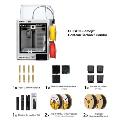ELEGOO × emoji® Centauri Carbon 2 Combo All-in-One Bundle