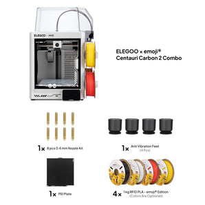 ELEGOO × emoji® Centauri Carbon 2 Combo Häufig zusammen gekauft‑Bundle