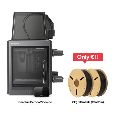 Elegoo Centauri Carbon 2 Combo: Erhalte 2 kg Filament für nur 1 €