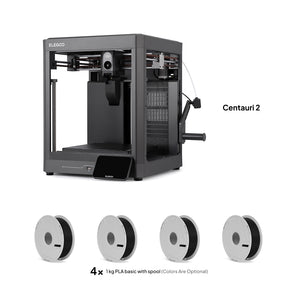 Centauri 2 + 4 kg PLA Basic (mit wiederverwendbarer Spule)