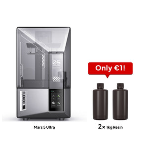 Mars 5 Ultra: Get 2 kg Resin for Just €1