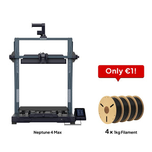 Neptune 4 Max: Get 4 kg Filament for Just €1