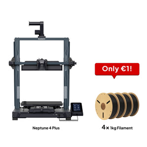 Neptune 4 Plus: Get 4 kg Filament for Just €1