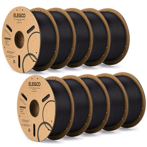 PLA-CF Filament Schwarz 10 kg