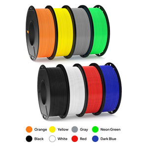 Multi-Color 250 g Filament Bundle