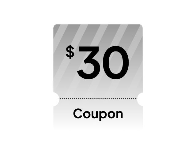 $30 Rabatte